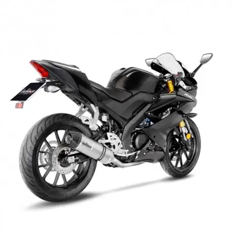 Commande En Gros Ligne d'Echappement LEOVINCE LV ONE YAMAHA MT-125 YZF125R XSR125 2021-2024