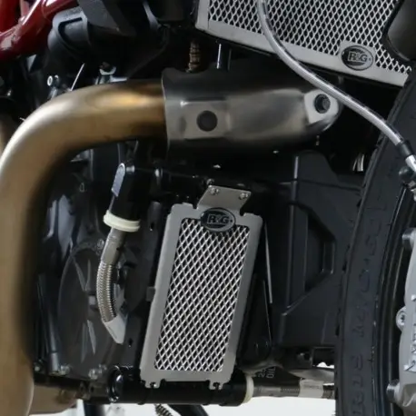 Protection de radiateur d'huile R&G RACING INDIAN FTR 1200 2019-2025 Retour Gratuit
