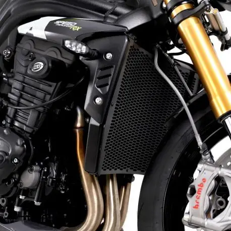 Protections de radiateur R&G PRO TRIUMPH 765 STREET TRIPLE RS/ R / RX 1200 SPEED TRIPLE RR / RS / RX Nouvelle Collection