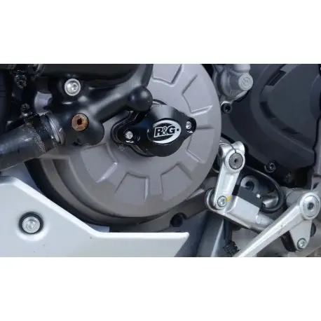 Slider moteur gauche R&G RACING noir Ducati Multistrada SUPERSPORT DESERT-X MONSTER Livraison Gratuite