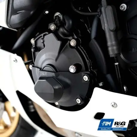 Kit de couvre-carter moteur alternateur / embrayage / pompe à huile R&G RACING PRO YAMAHA YZF-R1 2015-2024 Pas Cher