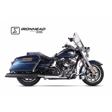 Echappement IXIL IRONHEAD HC2 HARLEY DAVIDSON TOURING ROAD KING 2006-2016 Populaire