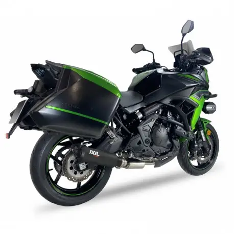 Ligne d'Echappement IXIL ROUND CARBON XTREM KAWASAKI 650 VERSYS 2023-2024 Offre Spéciale