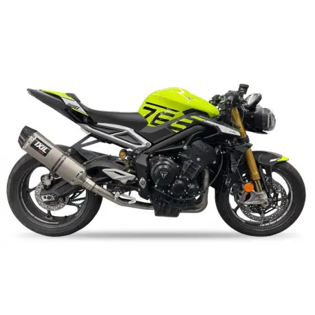 Promotion Saisonnière Ligne d'Echappement IXIL CARRERA VTI TRIUMPH 765 STREET TRIPLE 2017-2023