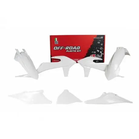 Offre Limitée Kit plastiques RACETECH blanc KTM EXC