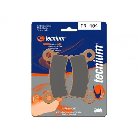 Plaquettes de frein TECNIUM Performance métal frittéMR404 Marque