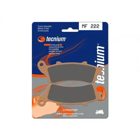 Plaquettes de frein TECNIUM Performance métal fritté - MF222 Soldes