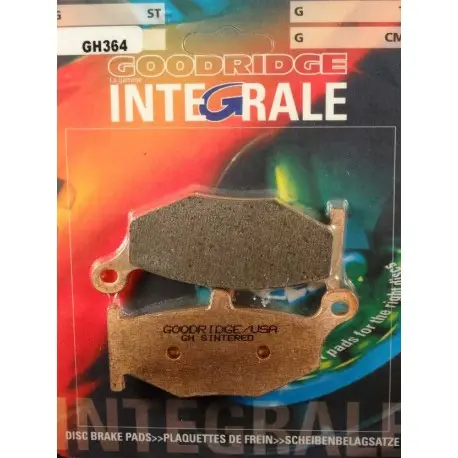 Plaquettes de frein moto sinter GOODRIDGE GH364 Dernière Chance