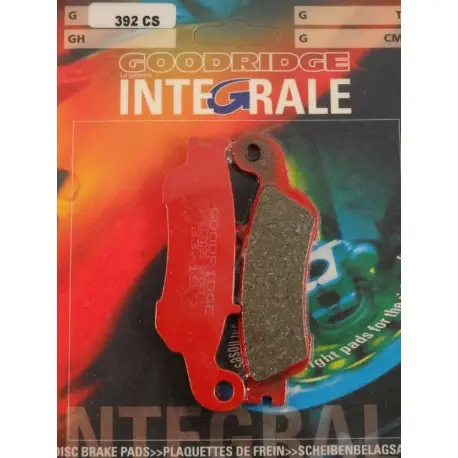 Produit De Marque Plaquettes de frein moto organique GOODRIDGE G392CS