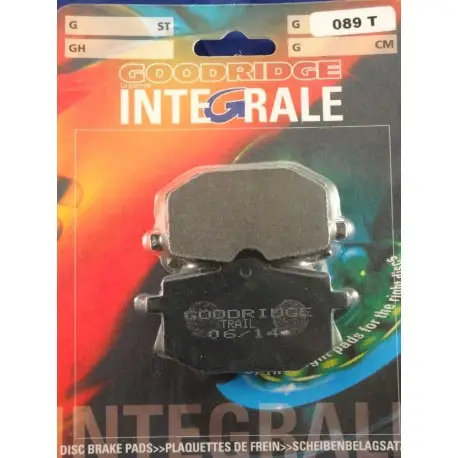 Must-Have Plaquettes de frein moto organique GOODRIDGE G089T