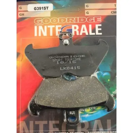 Plaquettes de frein moto organique GGODRIDGE G491SC Petit Prix