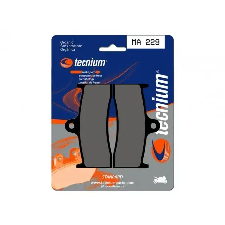 Plaquettes de frein TECNIUM route organique - MA229 Offre Du Jour