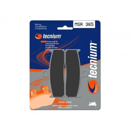 Offre Limitée Plaquettes de frein TECNIUM Racing métal fritté - MSR365