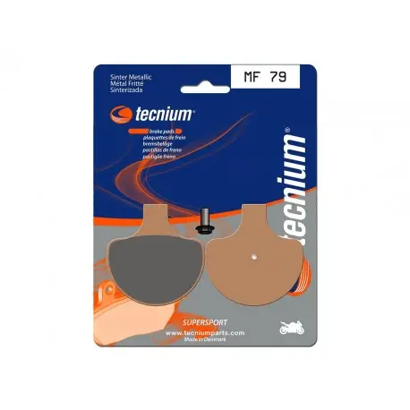 Plaquettes de frein moto TECNIUM Performance métal fritté MF79 Top Vente