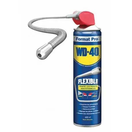 Aérosol WD-40 Flexible Format Pro spray 600ml Expédition Rapide