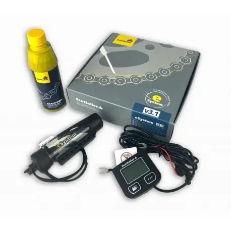 Graisseur de chaîne moto SCOTTOILER eSystem V3.1 standard universel Expédition Rapide