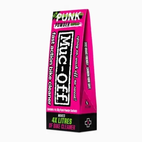 Nettoyant moto MUC-OFF Punk Powder équivalent 4 Litres Paiement Sécurisé