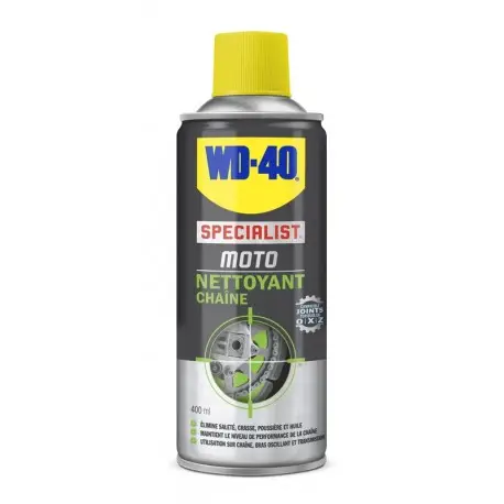 Bon Plan Nettoyant chaîne WD 40 Specialist Moto Spray 400 ml
