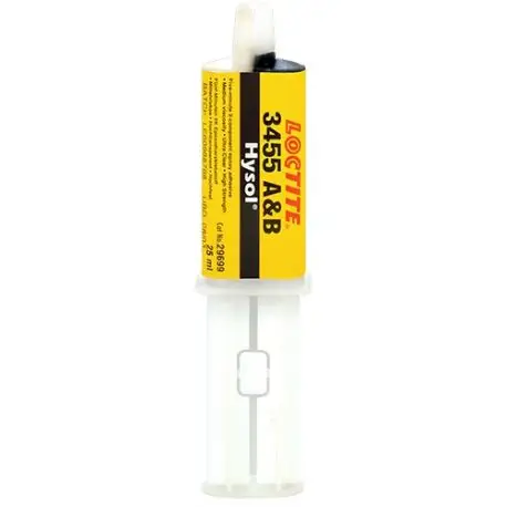 Résine époxy bi-composant aluminium LOCTITE 3455 A&B seringue 24ml Usine Directe