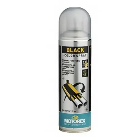 Vernis noir MOTOREX Silver Colour Spray Livraison Gratuite
