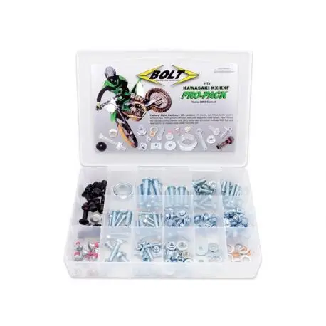 Vente Directe Kits visserie pro Pack Kawasaki KX 125 KX 250 KXF 250 KXF 450