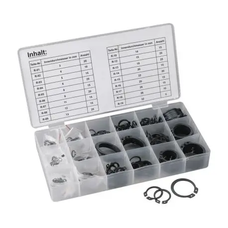 Réduction Coffret circlips externes