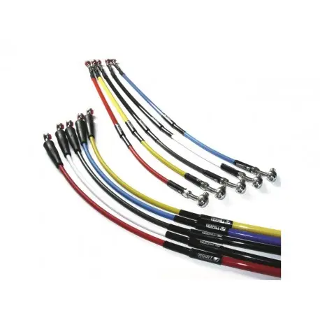 Durite d'embrayage VENHILL argent / raccord inox HONDA CRF450R CRF450RX Populaire