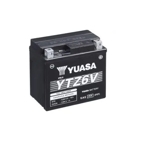 Batterie moto YUASA YTZ6V Dernière Chance