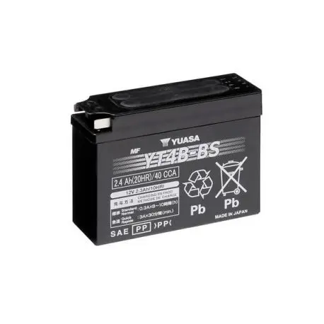 Batterie moto YUASA YT4B-BS Seulement Aujourd’hui