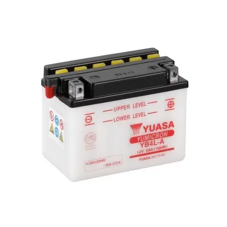 Batterie moto YUASA YB4L-A Remise