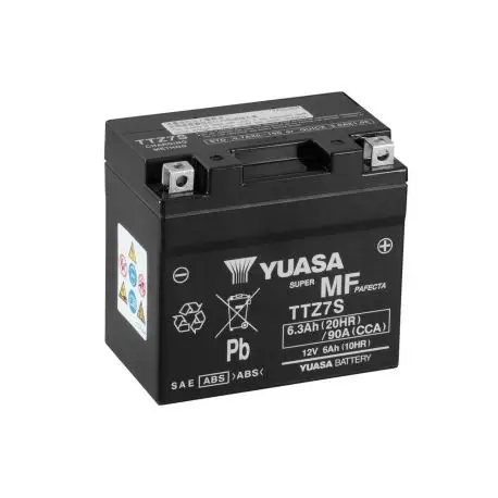 Batterie moto YUASA TTZ7S Vente Flash