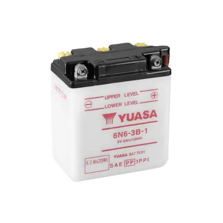 Remise Batterie moto YUASA 6N6-3B-1
