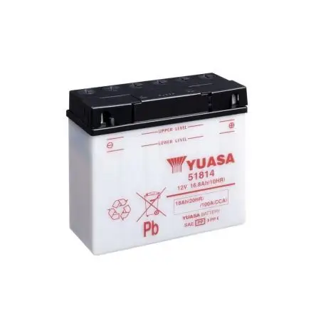 Batterie moto YUASA 51814 Quantité Limitée