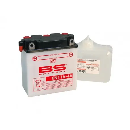 Satisfait Ou Remboursé Batterie moto YUASA 6N11A-4