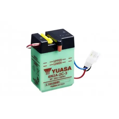 Acheter En Ligne Batterie moto YUASA 6N2A-2C-3