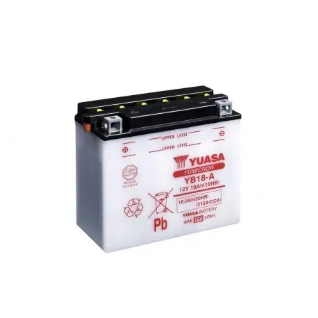 Batterie moto YUASA YB18-A Livraison Express