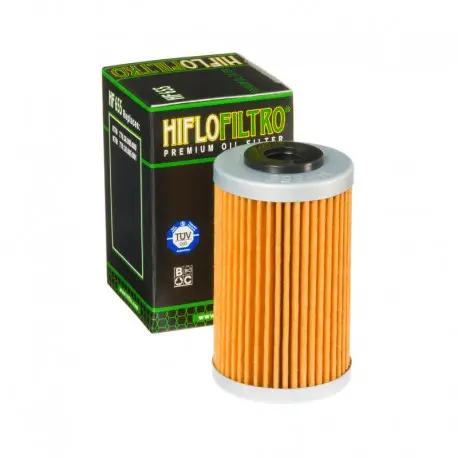 Authentique Filtre à huile moto HIFLOFILTRO HF655