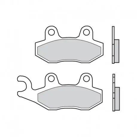 Plaquettes de frein BREMBO Scooter métal fritté 07076XS Soldes