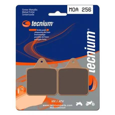 Plaquettes de frein TECNIUM MX / Quad métal fritté MOA256 Livraison Gratuite