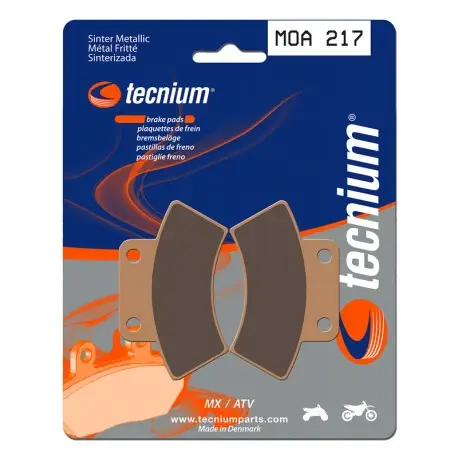 Achat Immédiat Plaquettes de frein TECNIUM MX / Quad métal fritté MOA217