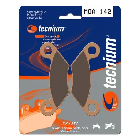 Plaquettes de frein TECNIUM MX / Quad métal fritté MOA142 Haute Qualité