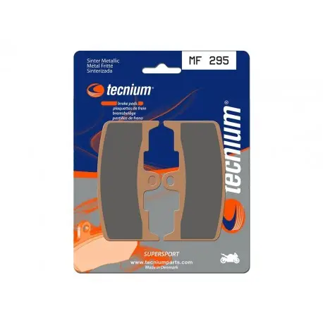 Plaquettes de frein Performance métal fritté TECNIUM MF295 Retour Gratuit