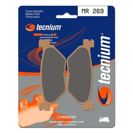 Remise Plaquettes de frein TECNIUM Performance métal fritté MR269