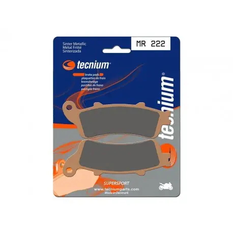 Plaquettes de frein Performance métal fritté TECNIUM MR222 Prix Bas