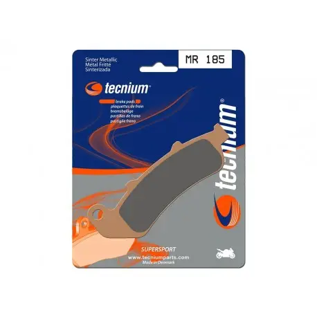 Promotion Saisonnière Plaquettes de frein Performance métal fritté TECNIUM MR185
