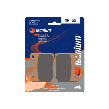 Plaquettes de frein TECNIUM Performance métal fritté MR55 Nouvel Arrivage