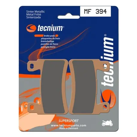 Meilleur Choix Plaquettes de frein Performance métal fritté TECNIUM MF394