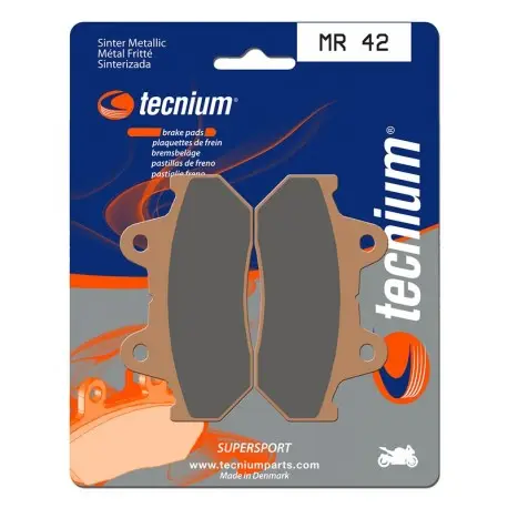 Achat Immédiat Plaquettes de frein Performance métal fritté TECNIUM MR42