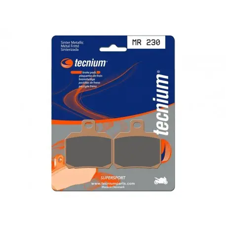Plaquettes de frein Performance métal fritté TECNIUM MR230 Remise