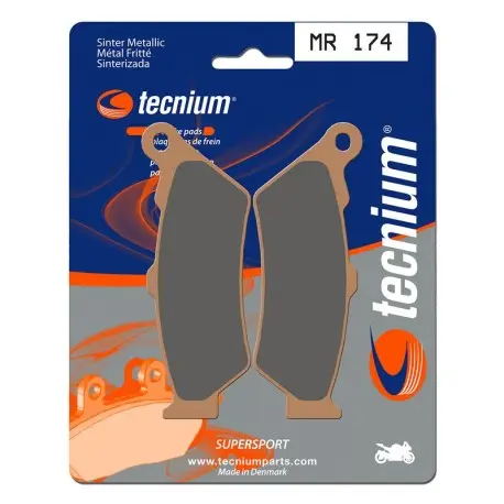 Plaquettes de frein Performance métal fritté TECNIUM MR174 Nouvel Arrivage